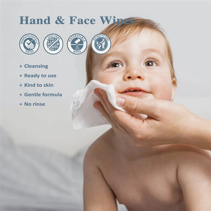 Wet Wipes for Hands and Face Wet Wipes for Hands and Face